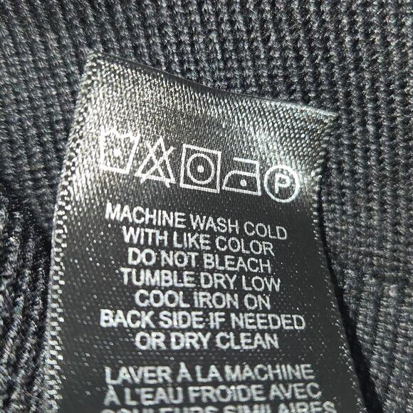 Adrianna Papell Womens Medium Sweater Sheer Floral Sleeves Mixed Media Career - Picture 11 of 11